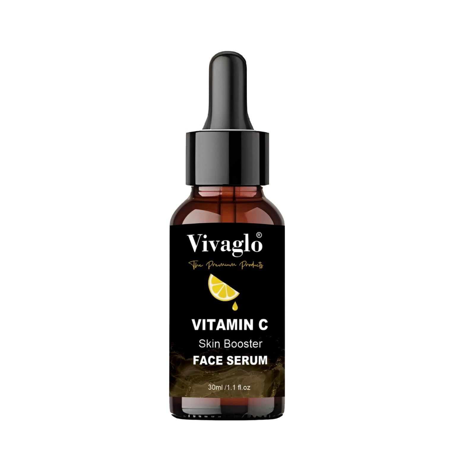 Vivaglo Whiteglow Vitamin C And Gold Radiance Face Serum | Hydrating & Brightening Serum For Dark Spots, Dull & Uneven Skin Tone