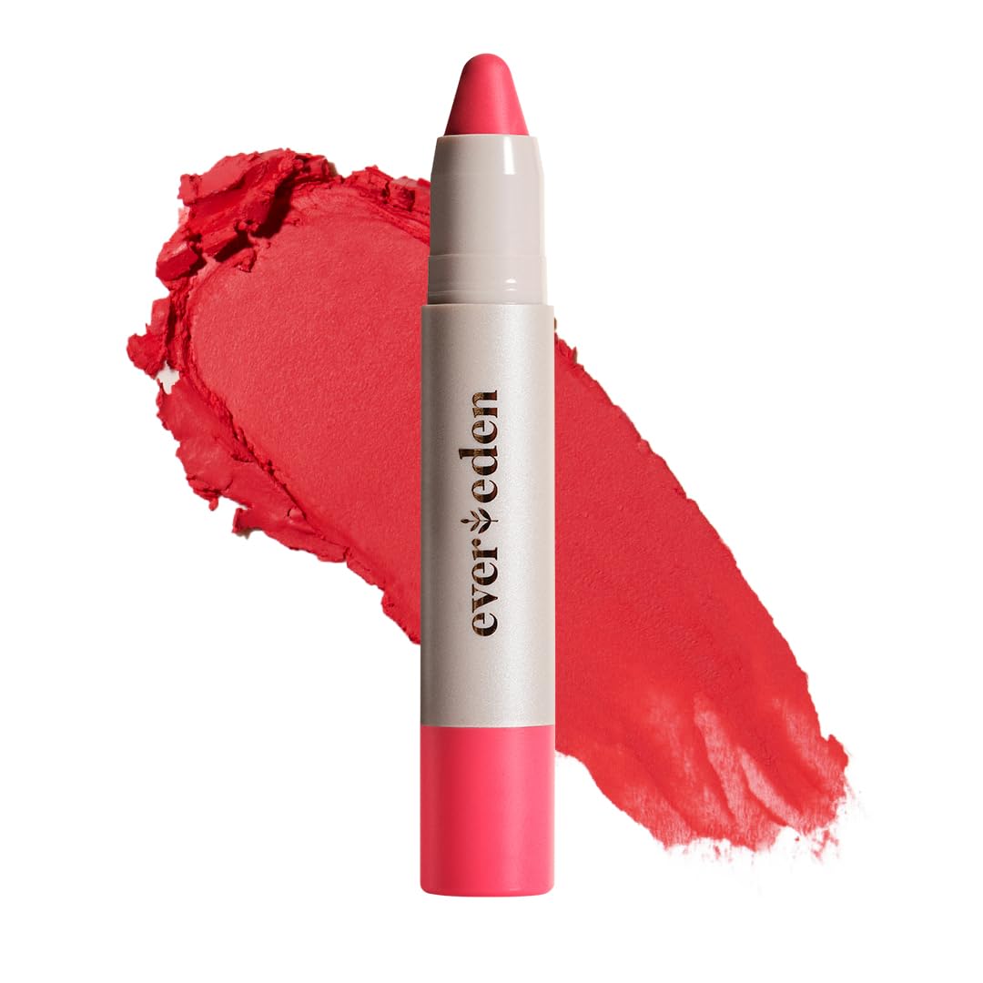 Evereden Kids Fantasy Face Crayon: Electric Rose - Non Toxic Kids Makeup & Multi-Purpose Face, Eye, & Lip Crayon - Clean Makeup