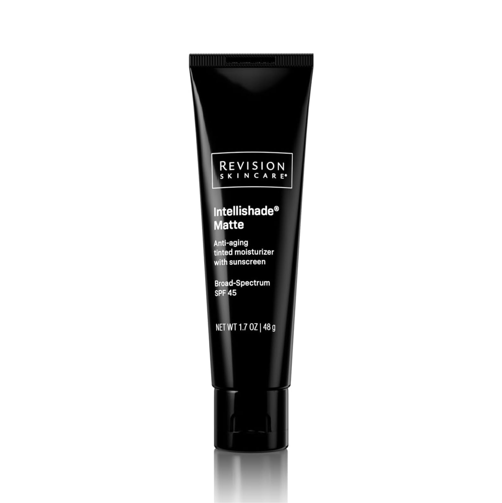 Revision Skincare Intellishade Matte, Anti Aging Tinted Daily Moisturizer with SPF, Anti Wrinkle with Peptides and Vitamin C, 1.