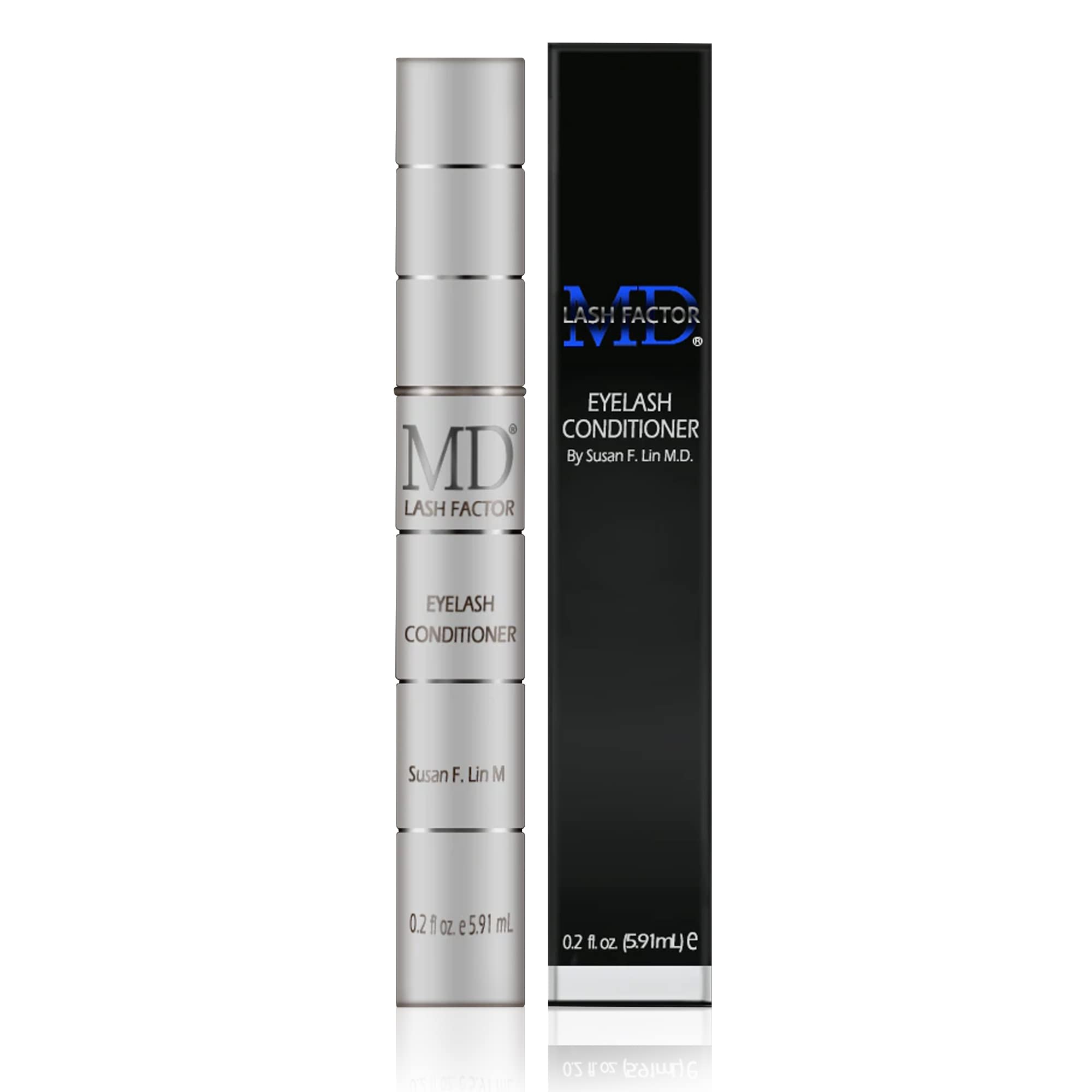 MD Lash Factor Eyelash Growth Serum| Enhances Your Natural Lashes For A Fuller, Longer & Denser Look | Eyelashs Enhancer for Wom
