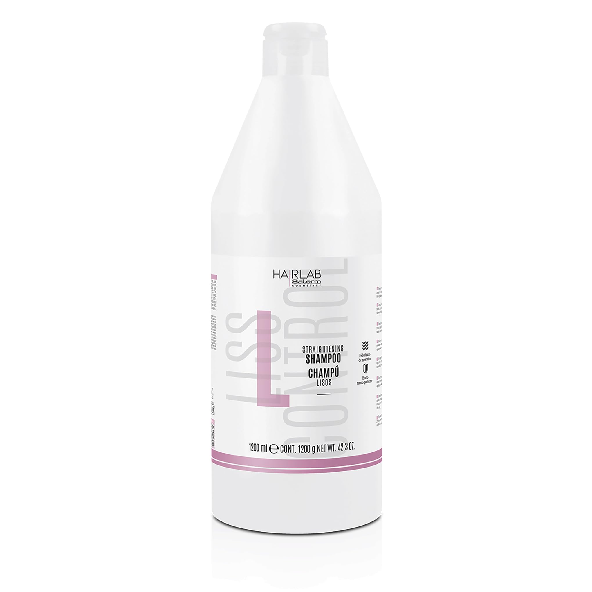 Salerm Straightening Shampoo for Unisex, 42.3 Ounce