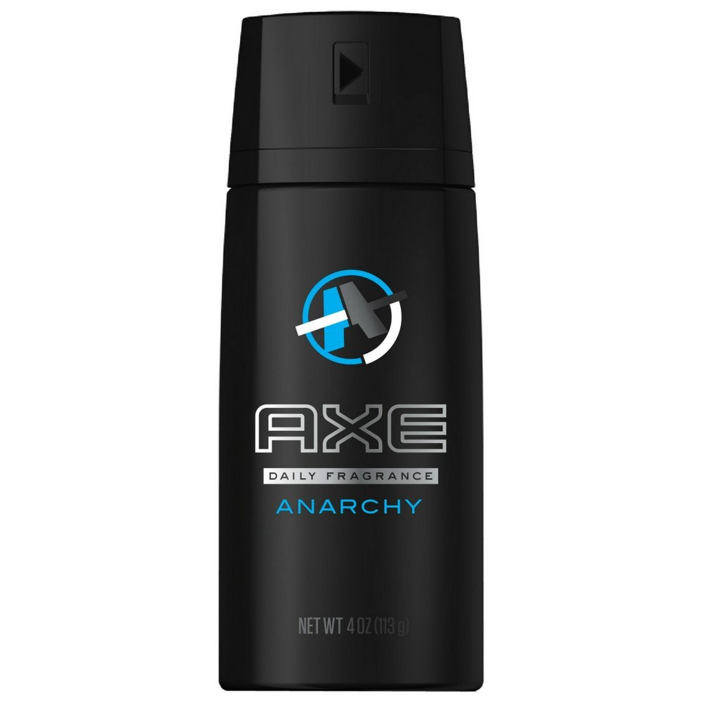 AXE Body Spray for Men Anarchy 4 oz, Pack of 6
