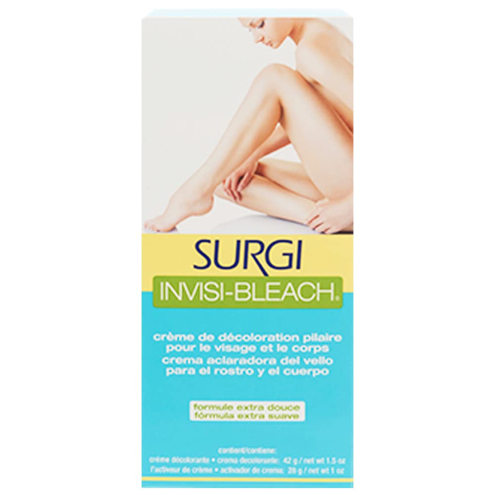 Surgi Wax Face & Body Hair Bleaching Cream, 1.5 ounces