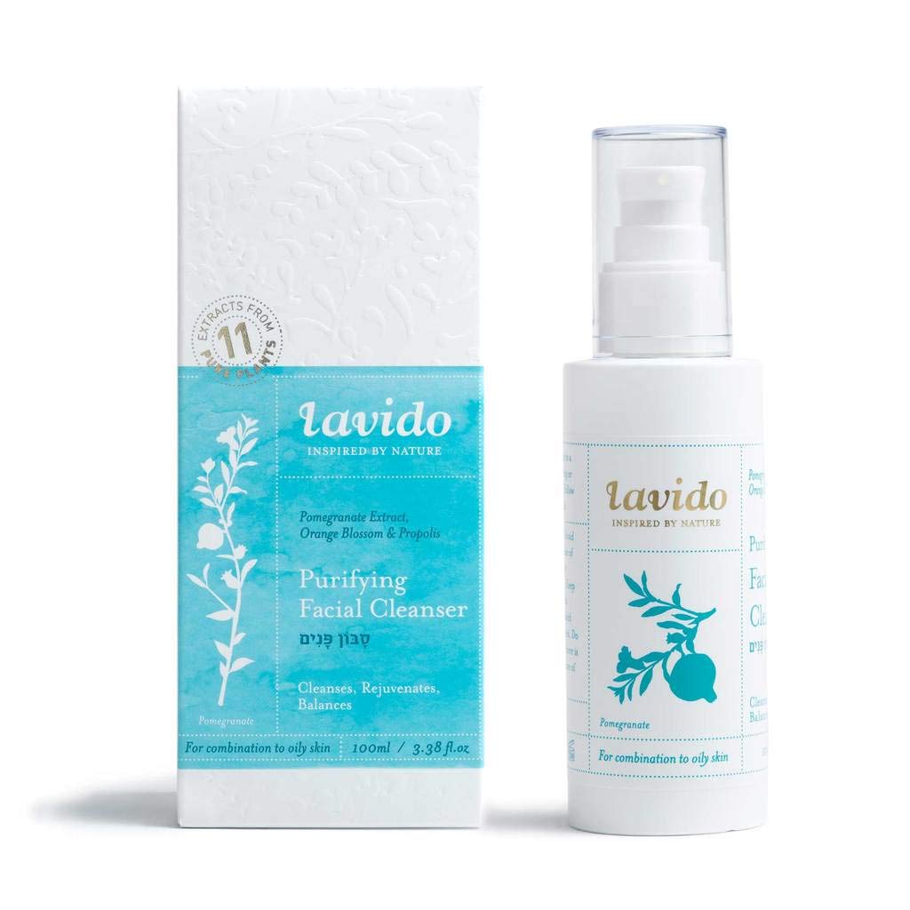 Lavido - Natural Purifying Facial Cleanser | Clean, Non-Toxic Skincare (4 fl oz)