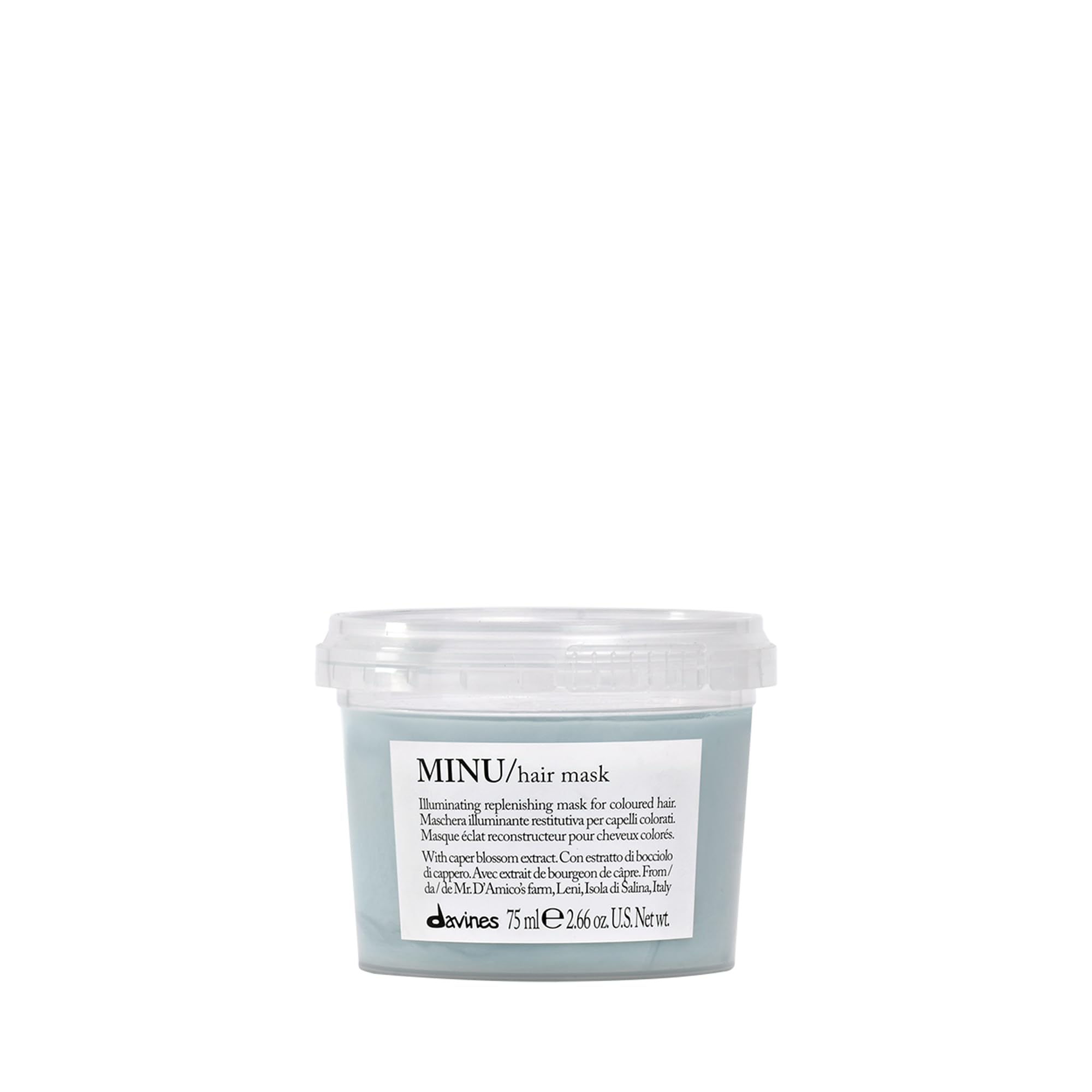 Davines Minu Hair Mask, 2.54 Fl Oz (Pack of 1)