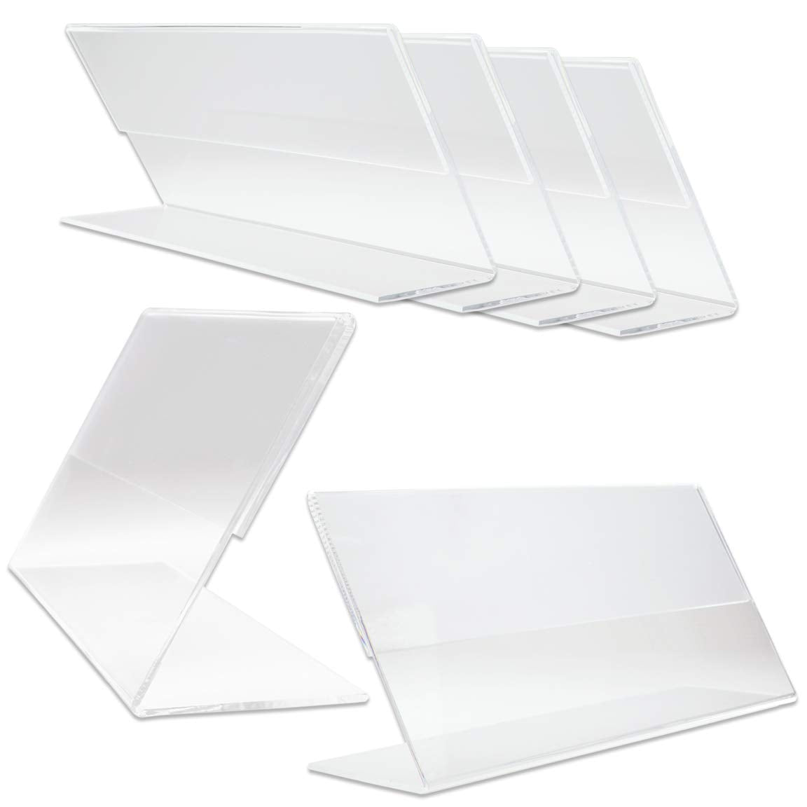 Beauticom Cosmetology/Business Table Top Licensed Holder (Acrylic Made Quality) (Quantity: 6pcs)