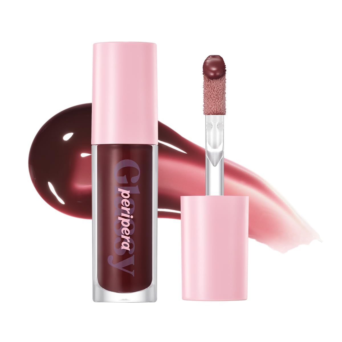 Peripera Ink Glasting Lip Gloss  Non-Sticky, High-Shine, 4Xl Wand For Easy Application, Comfortable, Plumping, Fuller-Looking Li