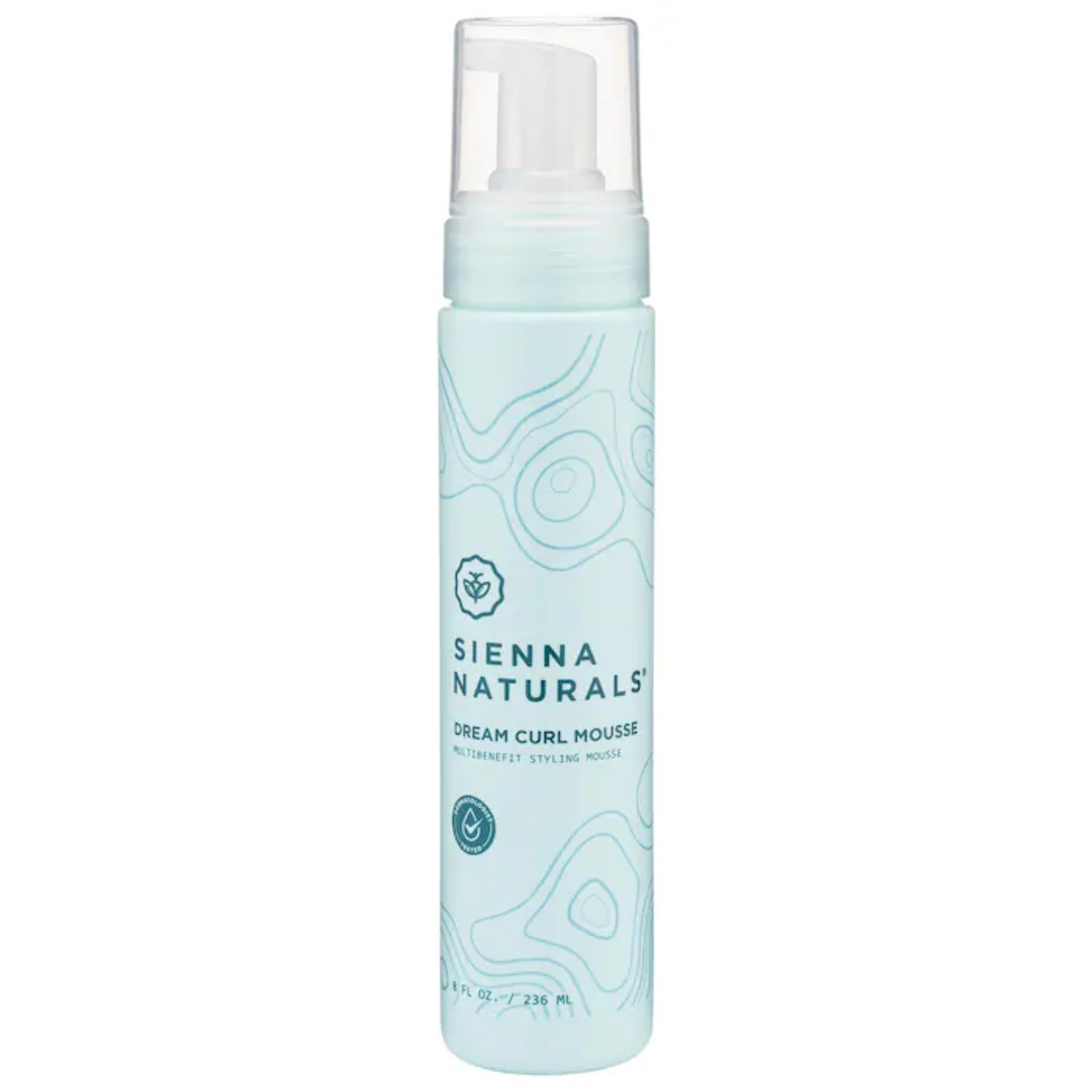 Sienna Naturals  Dream Curl Mousse  Curl Defining  Vegan  8 Fl Oz