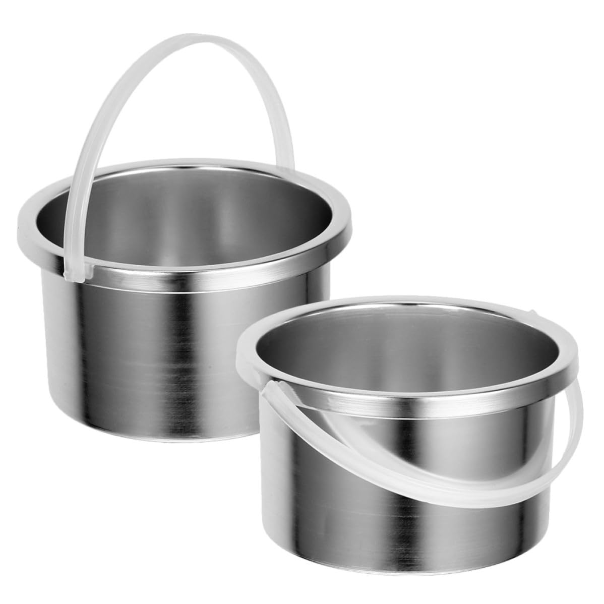 2pcs Wax Pot Replacement for Hair Removal Aluminum Liner 500ml