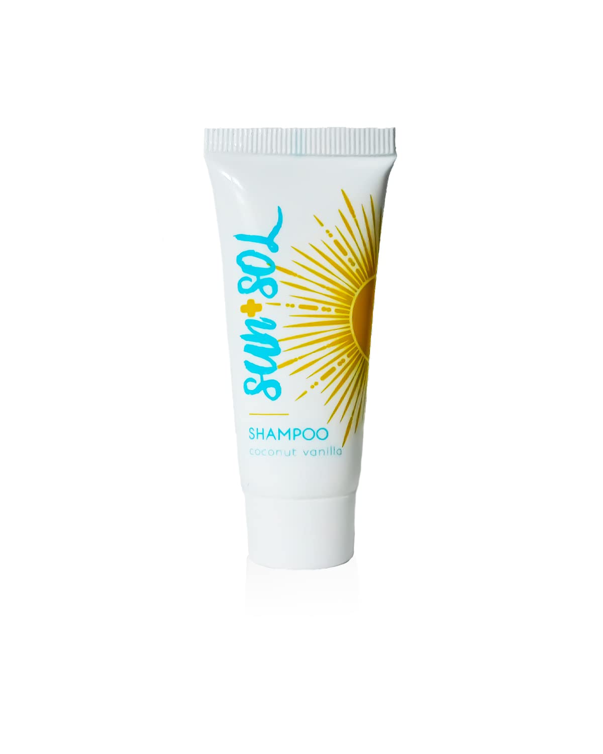 World Amenities - Sun + Sol Bulk Cleansing Shampoo With Warm Coconut & Vanilla Fragrances, Travel Size Toiletries, Mini Hotel Am