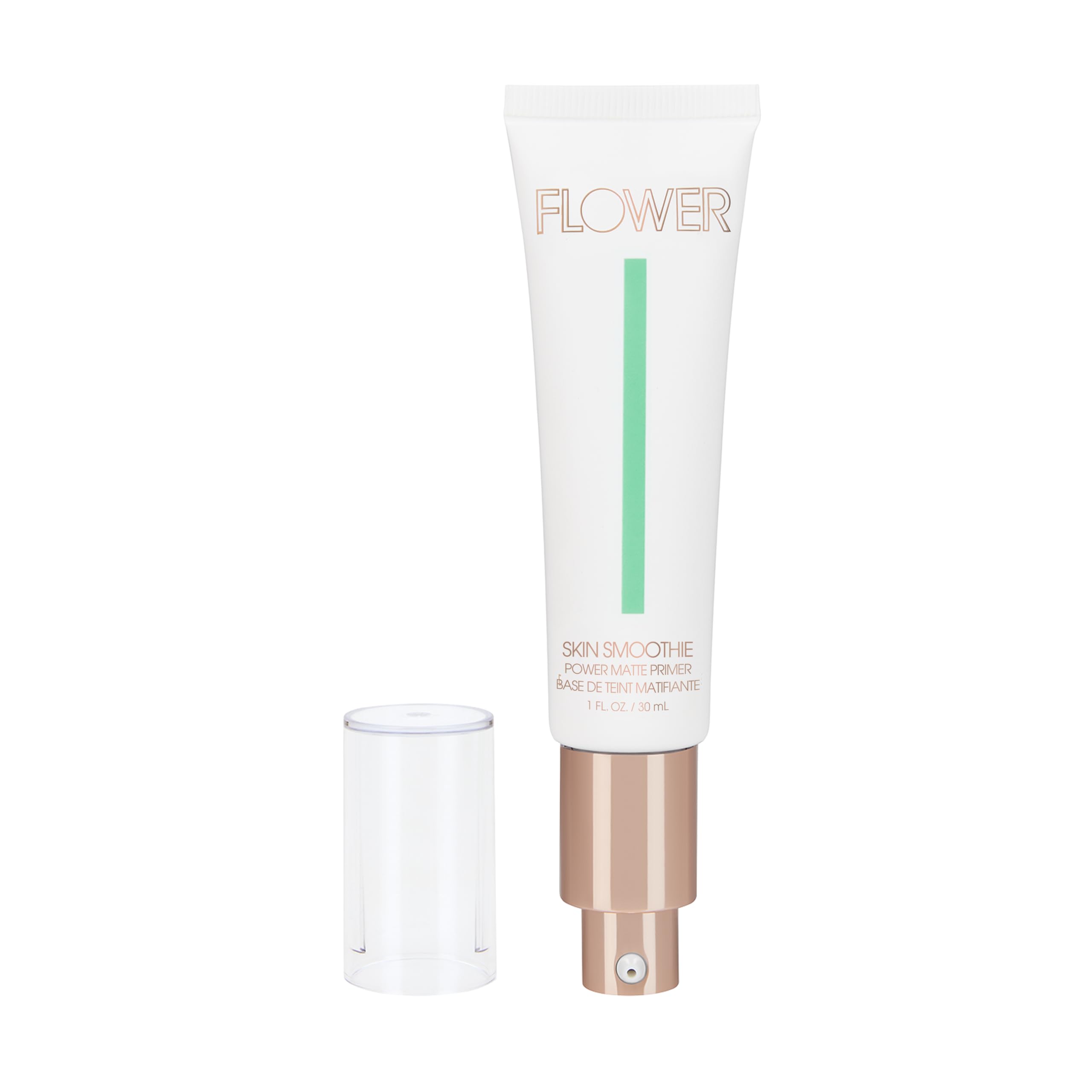 Flower Beauty By Drew Barrymore Skin Smoothie Power Matte Primer - Smoothes Skin + Mattifying Effect Blurs Pores + Blemishes - A