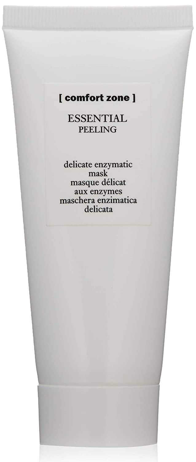 [ comfort zone ] Essential Peeling Delicate Enzymatic Mask, Eliminate Dead Skin Cells And Excess Sebum, Ideal For Sensitive Skin