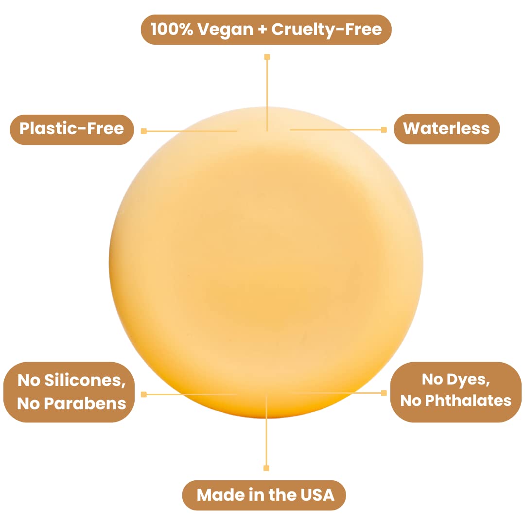 ECO ROOTS Waterless Lotion Bar | Natural Moisturizer Balm | 2.4 oz | Coconut Scent