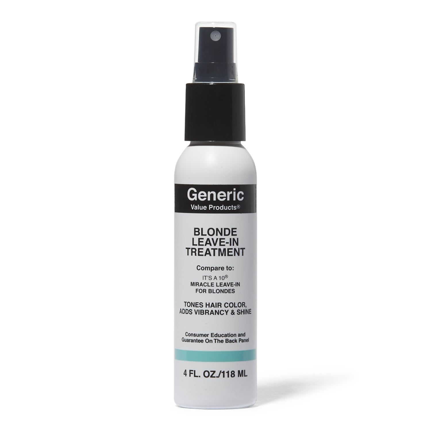 Generic Value Products Blonde Leave In Treatment, Ideal for Blondes to Fight Brassiness, Enhances Shine and Manageability, De-fr