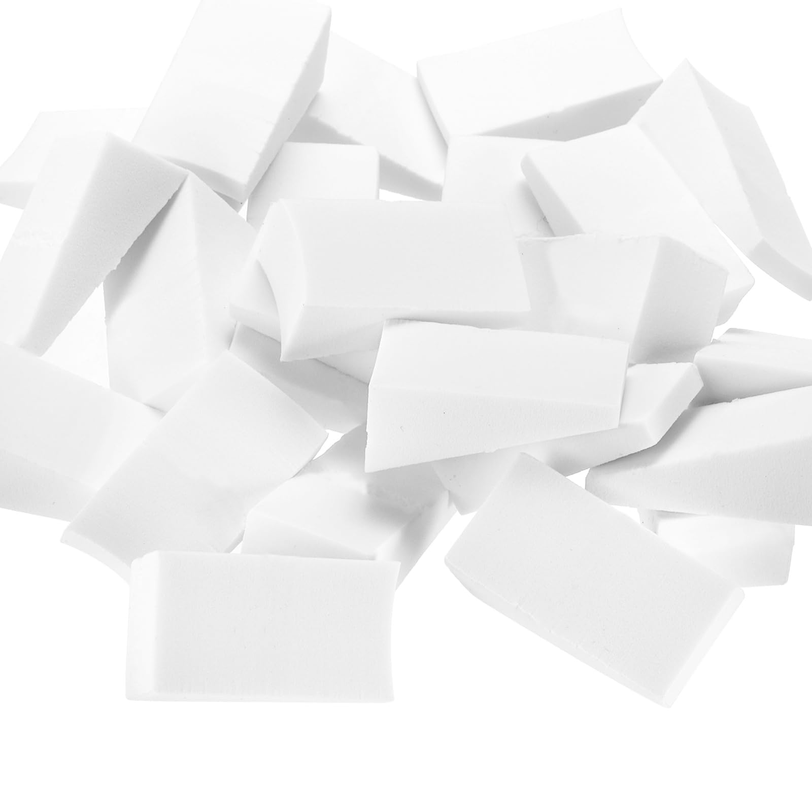 Hedume 192 Count Cosmetic Wedges, Makeup Sponge Blender, Latex-Free Makeup Wedge Great for Blending Foundation and Concealer Bul