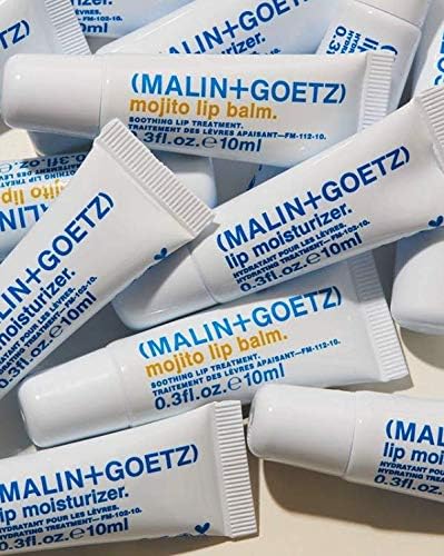 Malin + Goetz Mojito Lip Moisturizer For Men And Women, Long Lasting Hydrating, Soothing Dry Lip Repair Treatment, Lightly Fragr
