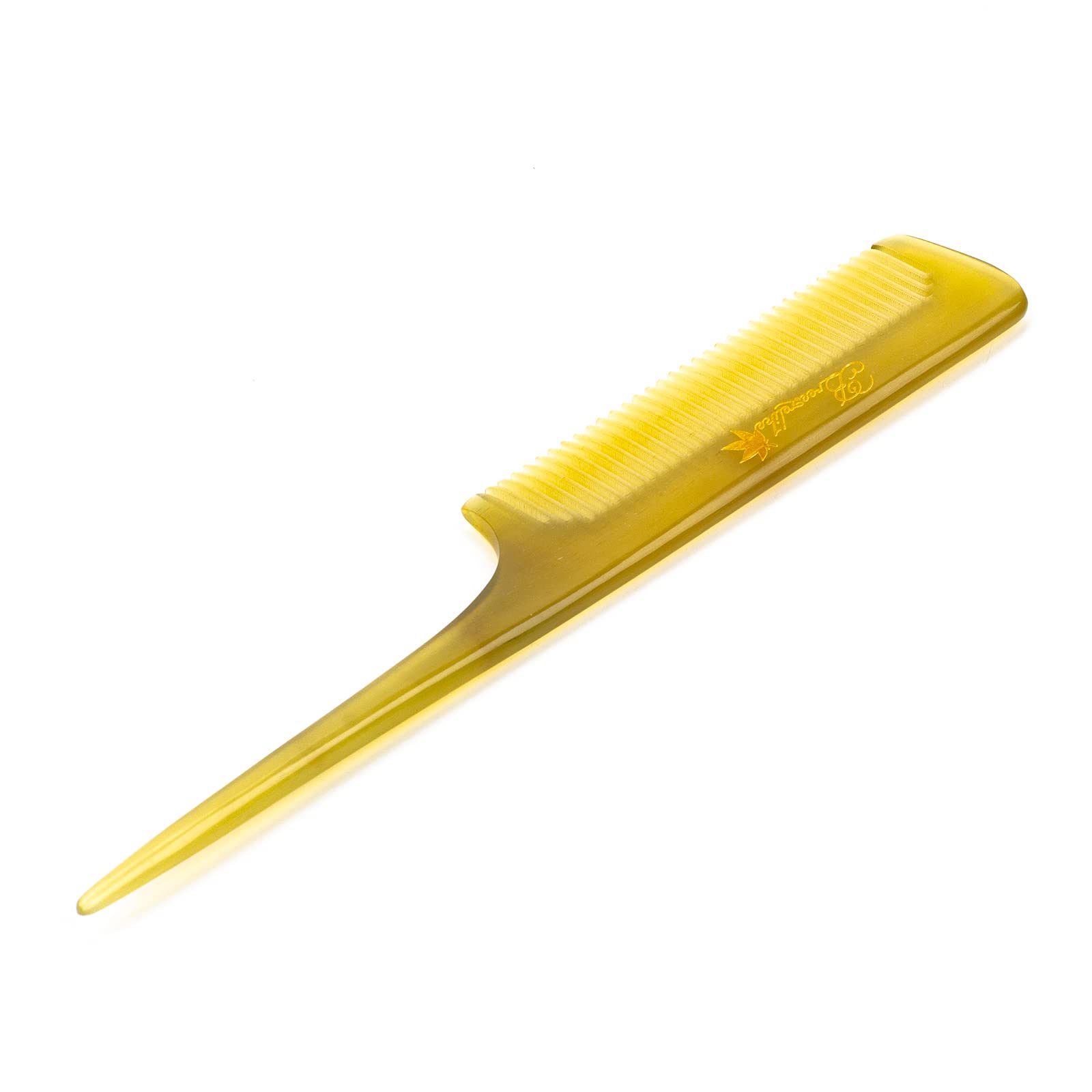 Breezelike Hair Comb - Fine Tooth Tail Comb For Women - No Static Natural Sheep Horn Comb