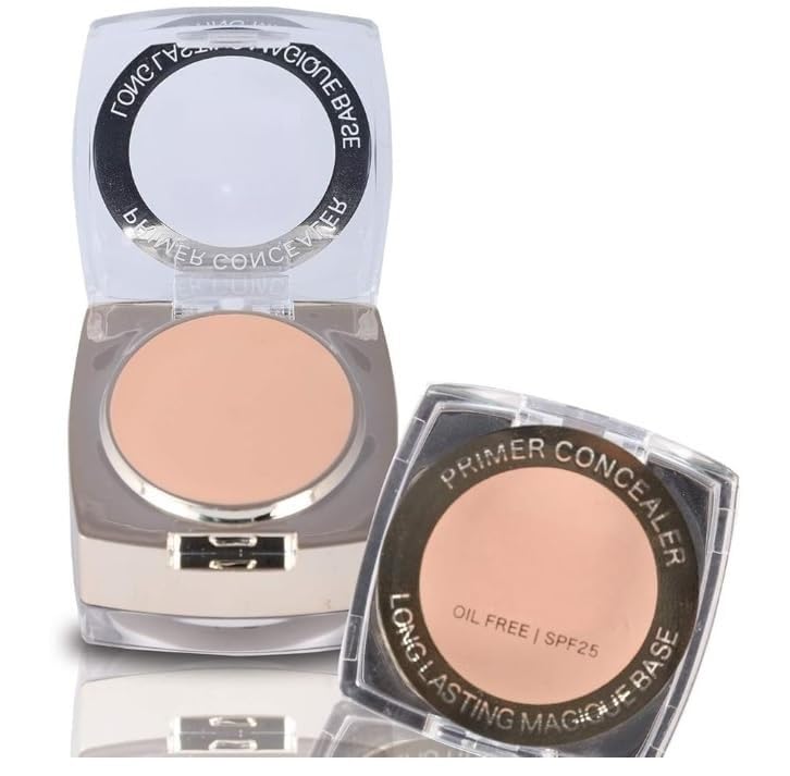 2In1 Primer And Concealer, Water Resistant, Lightweight Formula