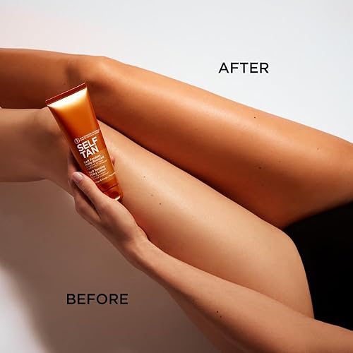 Clarins Self Tanning Milky Lotion  Self Tanner For Face And Body  Natural, Long-Lasting, Streak-Free, Sun-Kissed Glow And 24-Hou