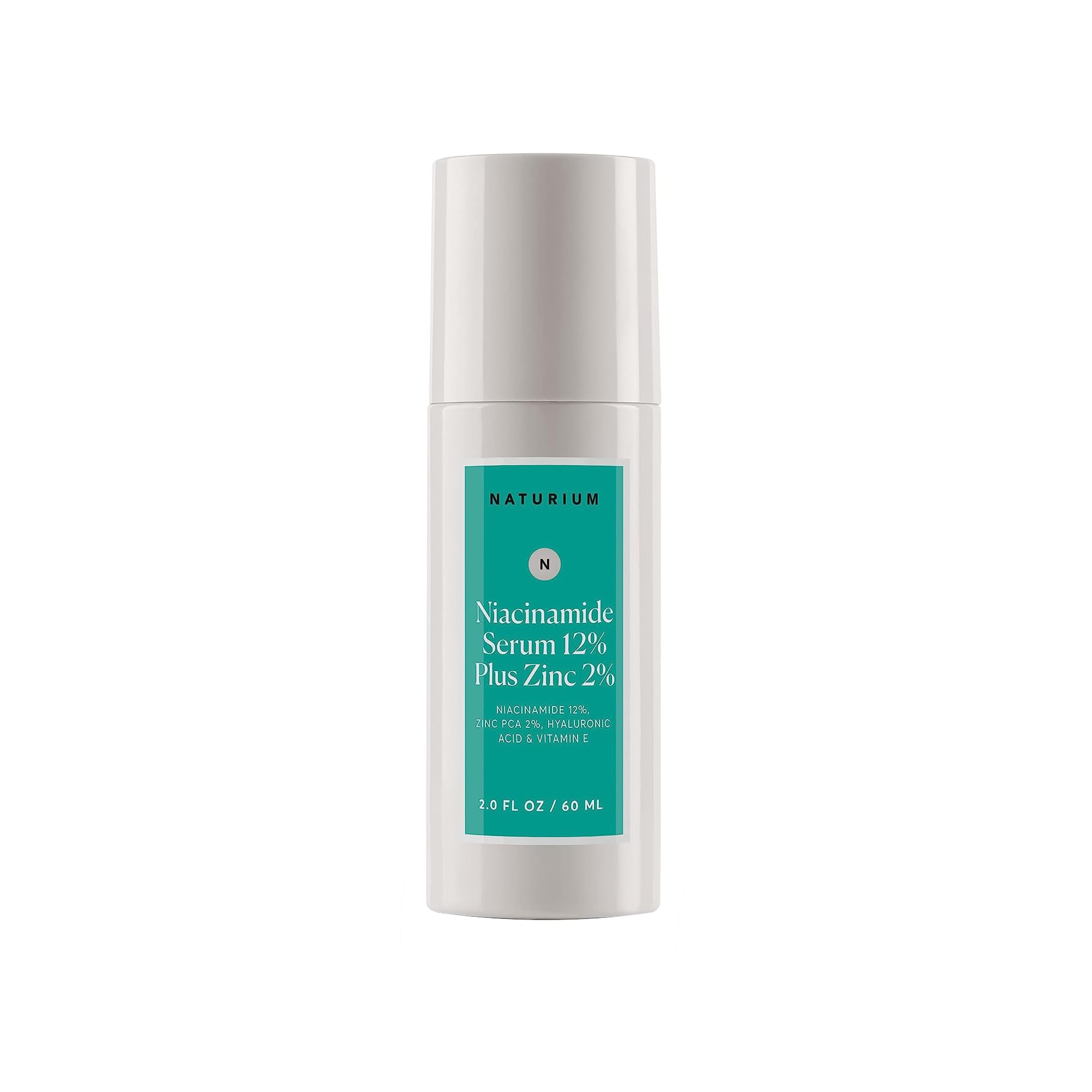 Naturium Niacinamide Face Serum 12% Plus Zinc 2% Jumbo, Anti-Aging, Pore Minimizer & Dark Spot Corrector with Hyaluronic Acid & 