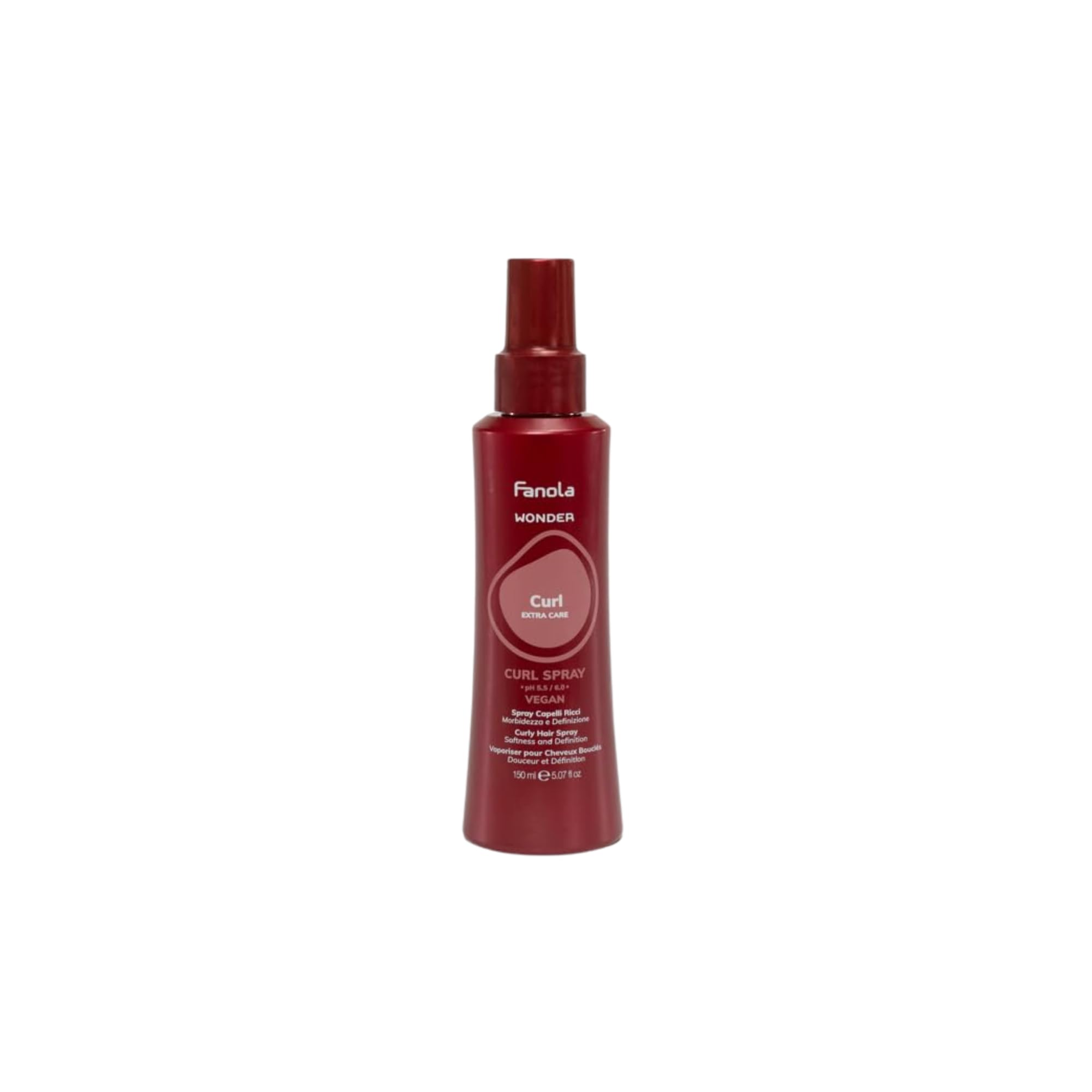 Fanola Wonder Curl Refresher Spray for Curly and Wavy Hair - Lightweight Curl Activator and Revitalizing Hair Spray for Definiti