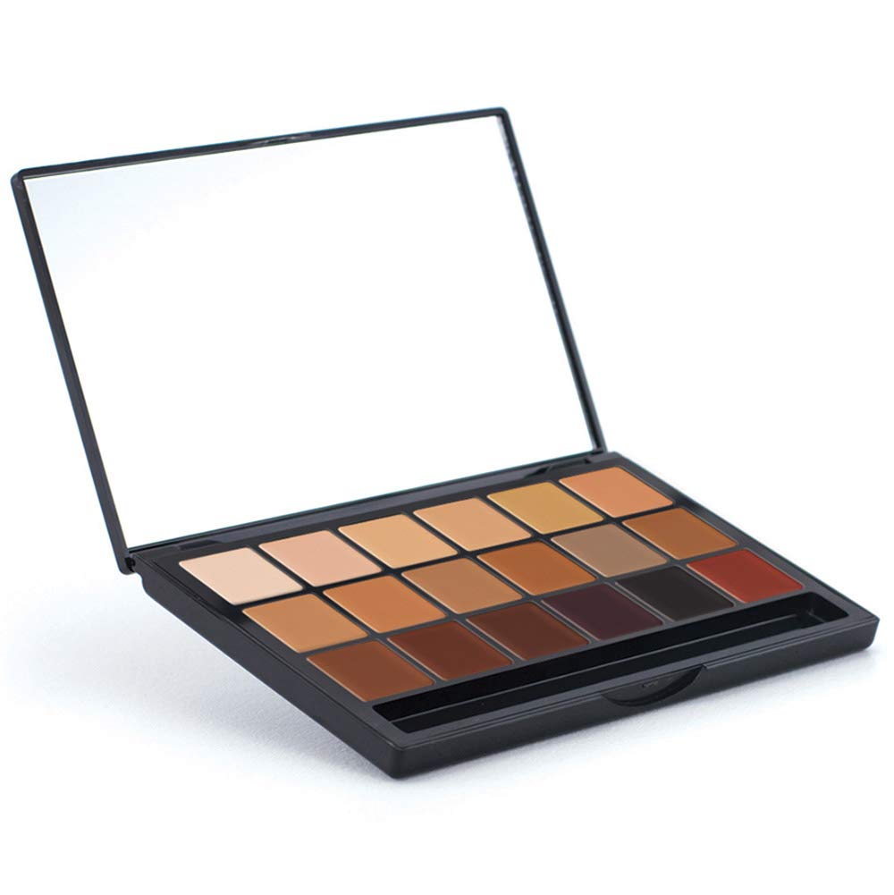 Graftobian Glamour Crme Ultra Hd Foundation Super Palettes - Creme Foundation Palette, Contour Makeup, Foundation For Profession