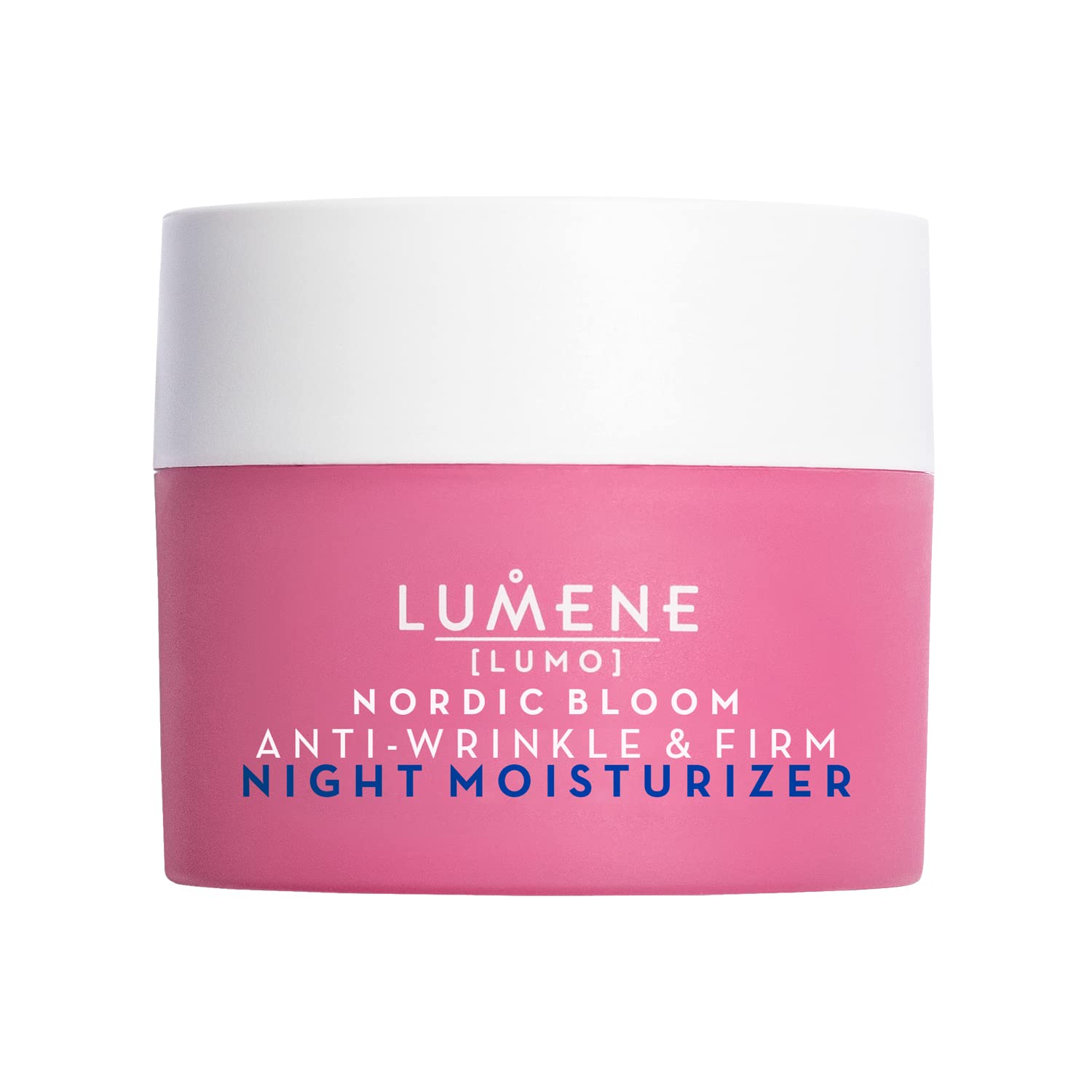 Lumene [Lumo Nordic Bloom Anti-Wrinkle + Firming Night Cream - Hydrating Face Moisturizer for Visibly Firmer, Radiant & Smooth S