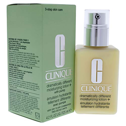 Clinique Dramatically Different Moisturizing Lotion+ With Pump Very Dry To Dry Combination Skin 4.2 Oz / 125 Ml