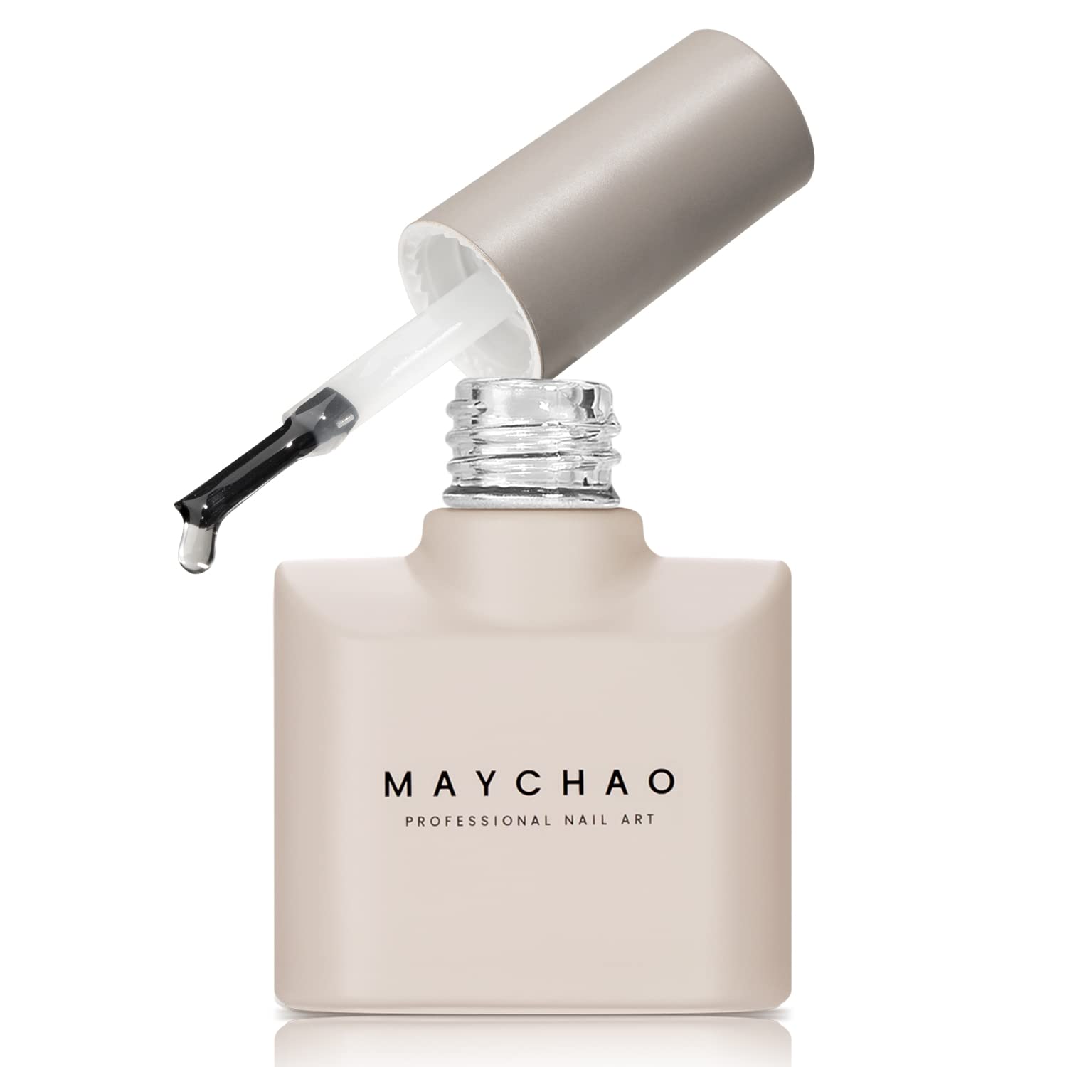 MAYCHAO 15ML Builder Nail Gel 5 in 1 Clear Builder Strengthener Gel Nail Polish for Nail Extension, Hard Gel Builder Base Gel Rh