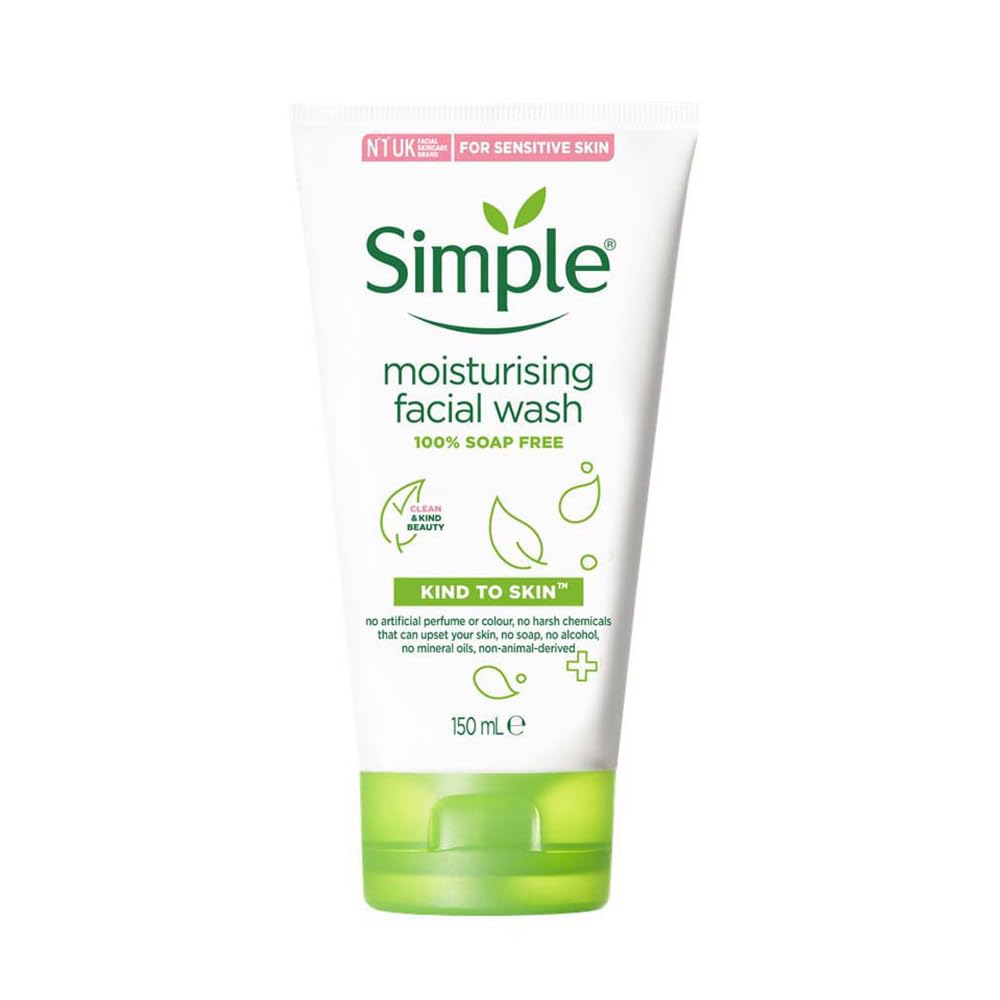 Simple Kind to Skin Moisturising Facial Wash (150ml) - Pack of 6