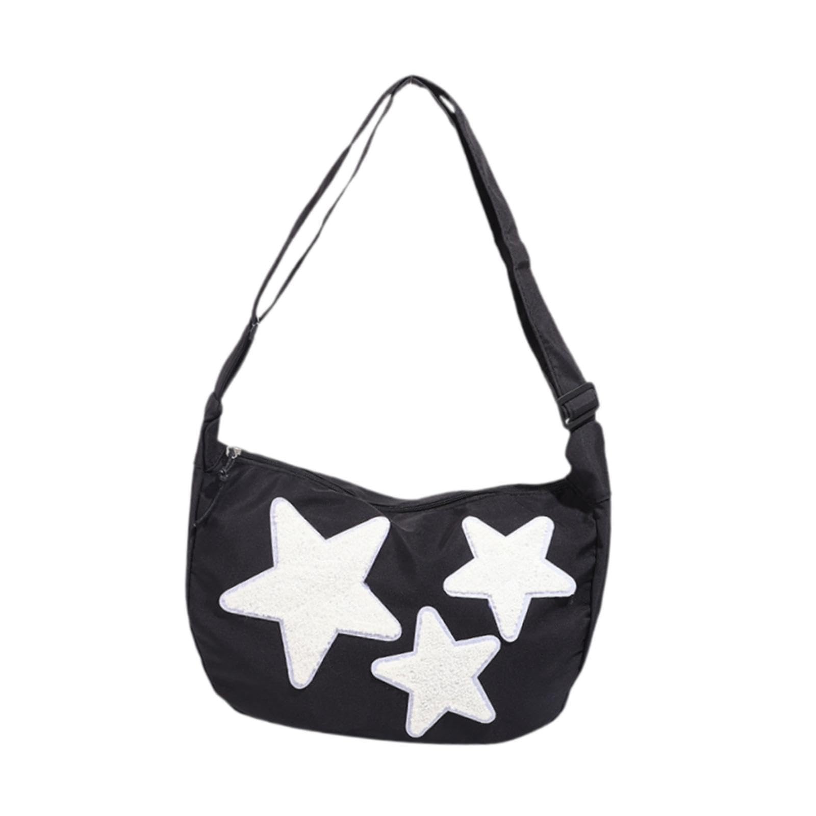 Enakshi Womens Crossbody Stylish Hobo Ladies Star Pattern Shopping Purse Black|Clothing, Shoes & Accessories | Womens & S|Women
