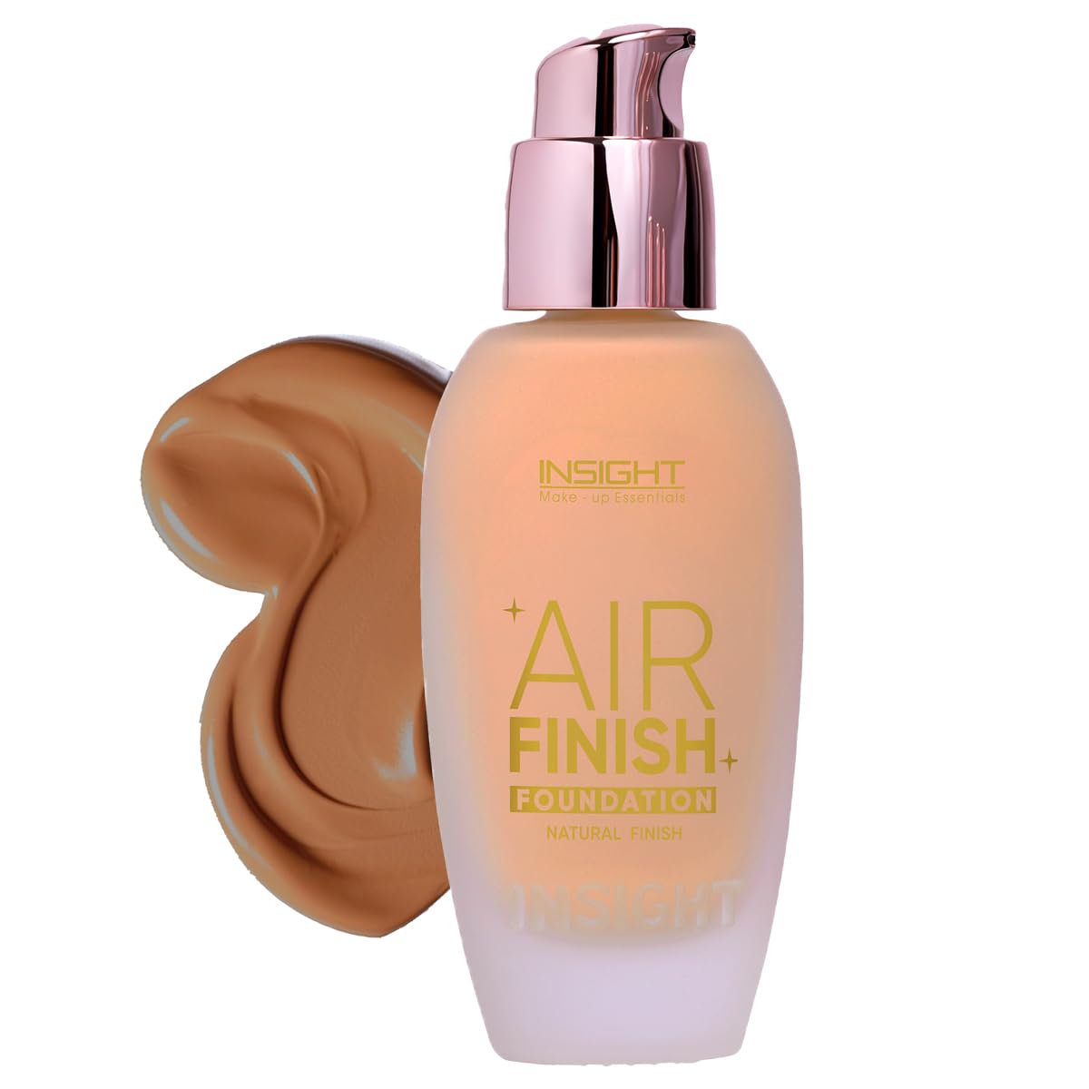 Insight Air Finish Foundation - Amber Swirl | Airbrushed Matte Finish | Lightweight & Comfortable | Buildable Coverage For Every