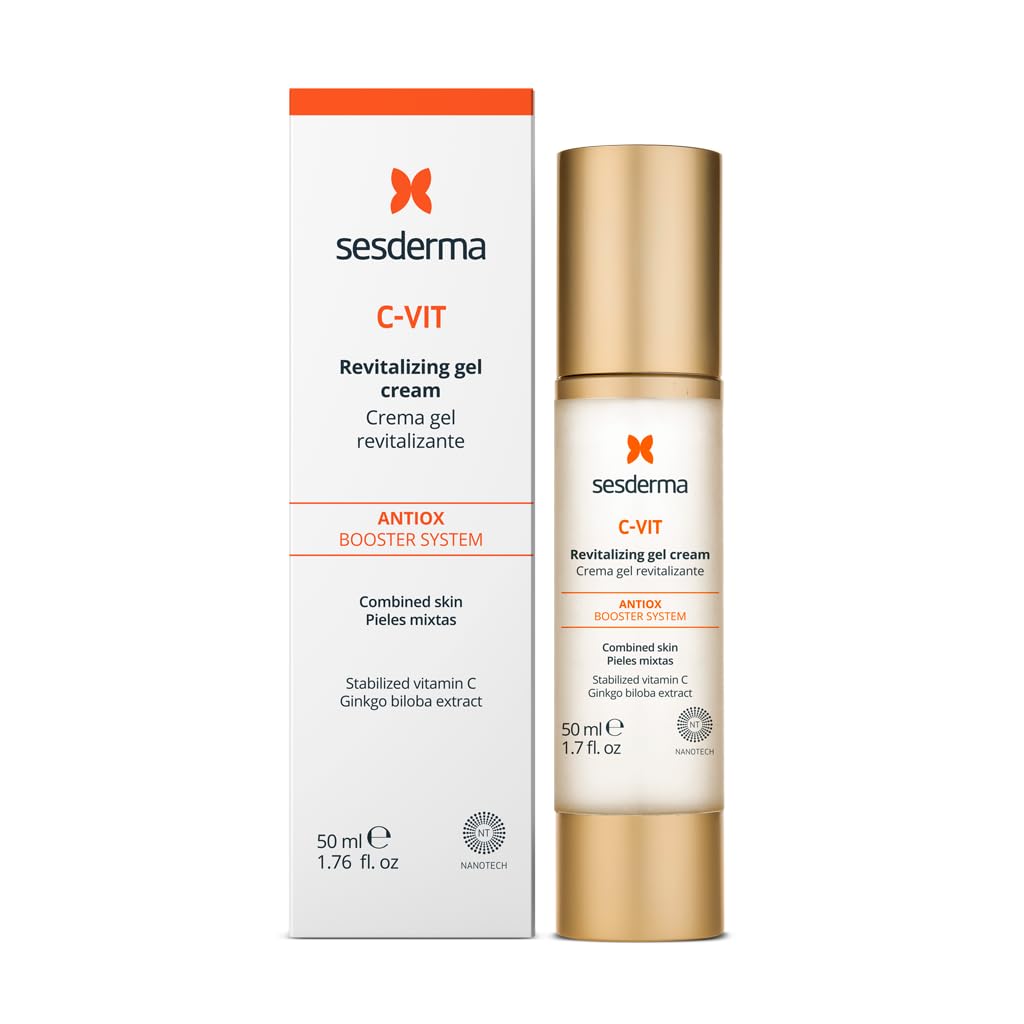 Sesderma C-Vit Revitalizing Gel Cream, 1.7 Fl Oz
