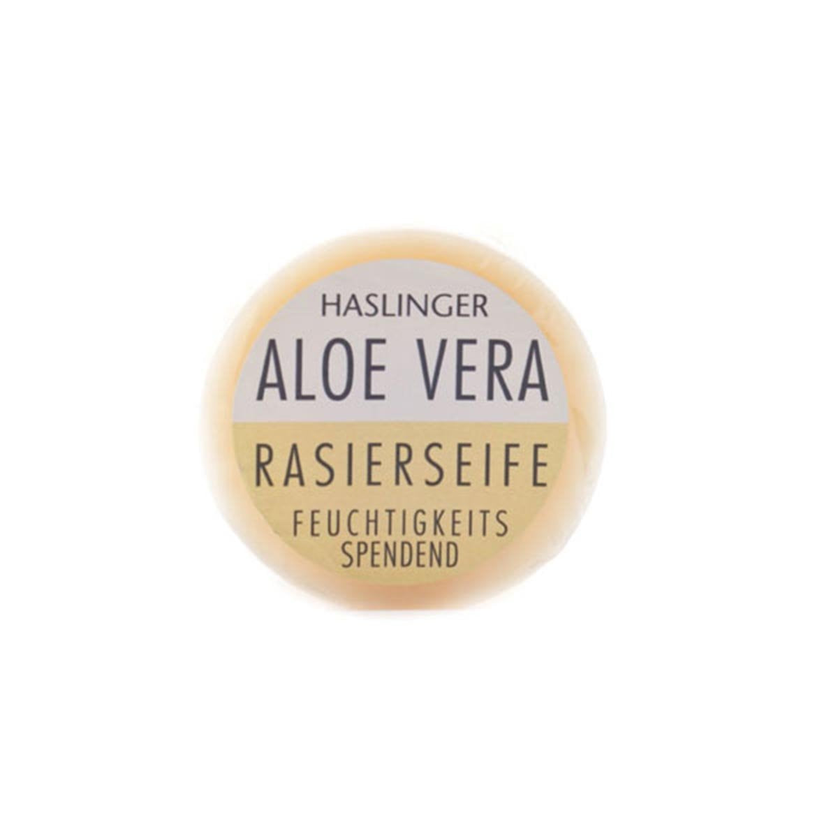 HASLINGER Aloe Vera Shaving Soap, 1 Pound