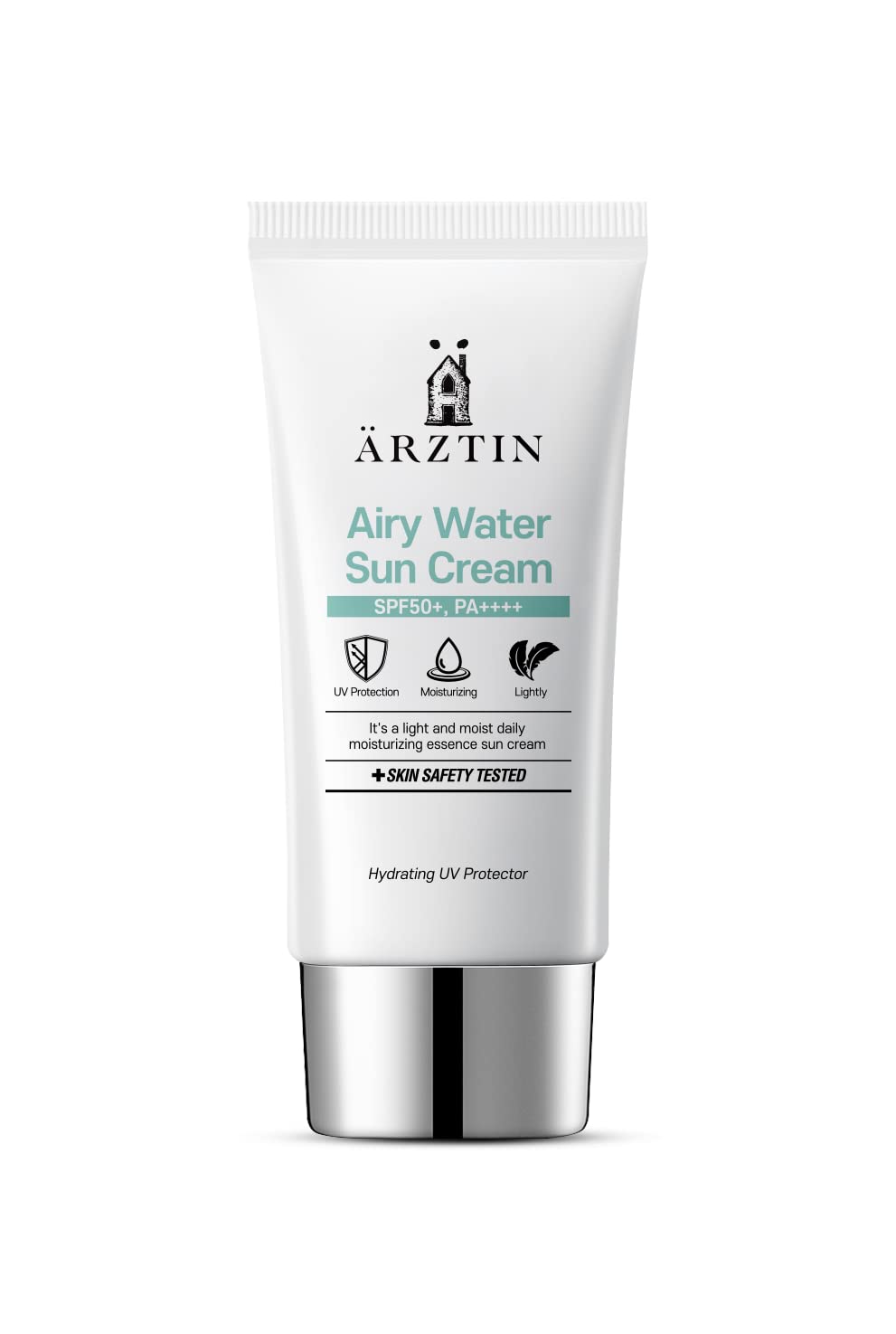 Airy Water Sun Cream Spf50+, Pa++++, Lotion Type, No Whitecast Smooth Texture Light Finish Sun Lotion