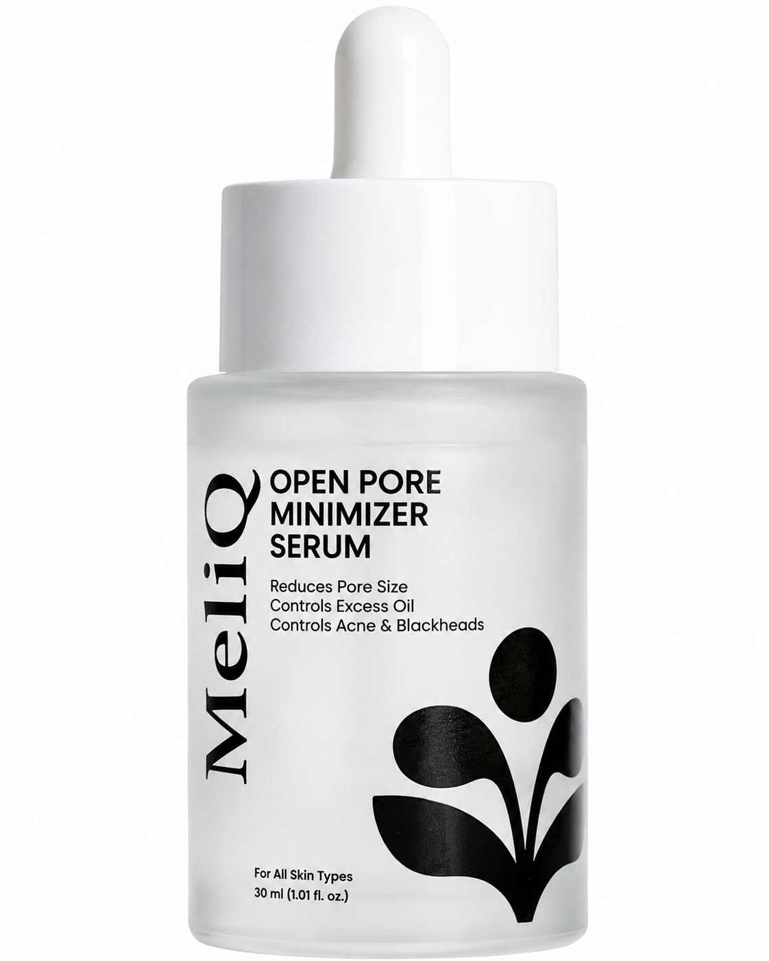 Meliq 10% Niacinamide Serum | Open Pore Minimizer Face Serum For Acne, Oily Skin, Blackheads & Blemishes | Tightens Pores, Smoot