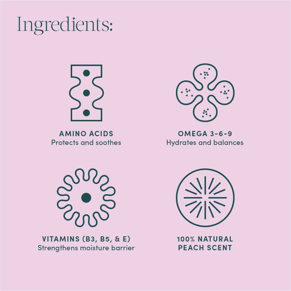 Evereden Kids Face Wash: Cool Peach, 3.4 fl oz. | Plant Based and Natural Kids Skin Care | Non-toxic and Organic Ingredients | M