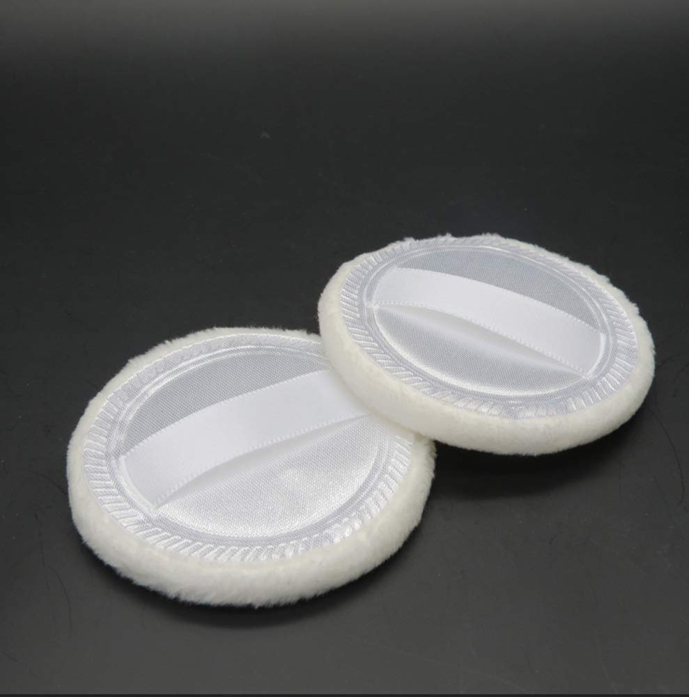 1Pk (30Ml/1Oz) Bamboo Empty Loose Powder Puff Case Container With Soft Sponge Puff And Sifter Lids Refillable Face And Baby Skin