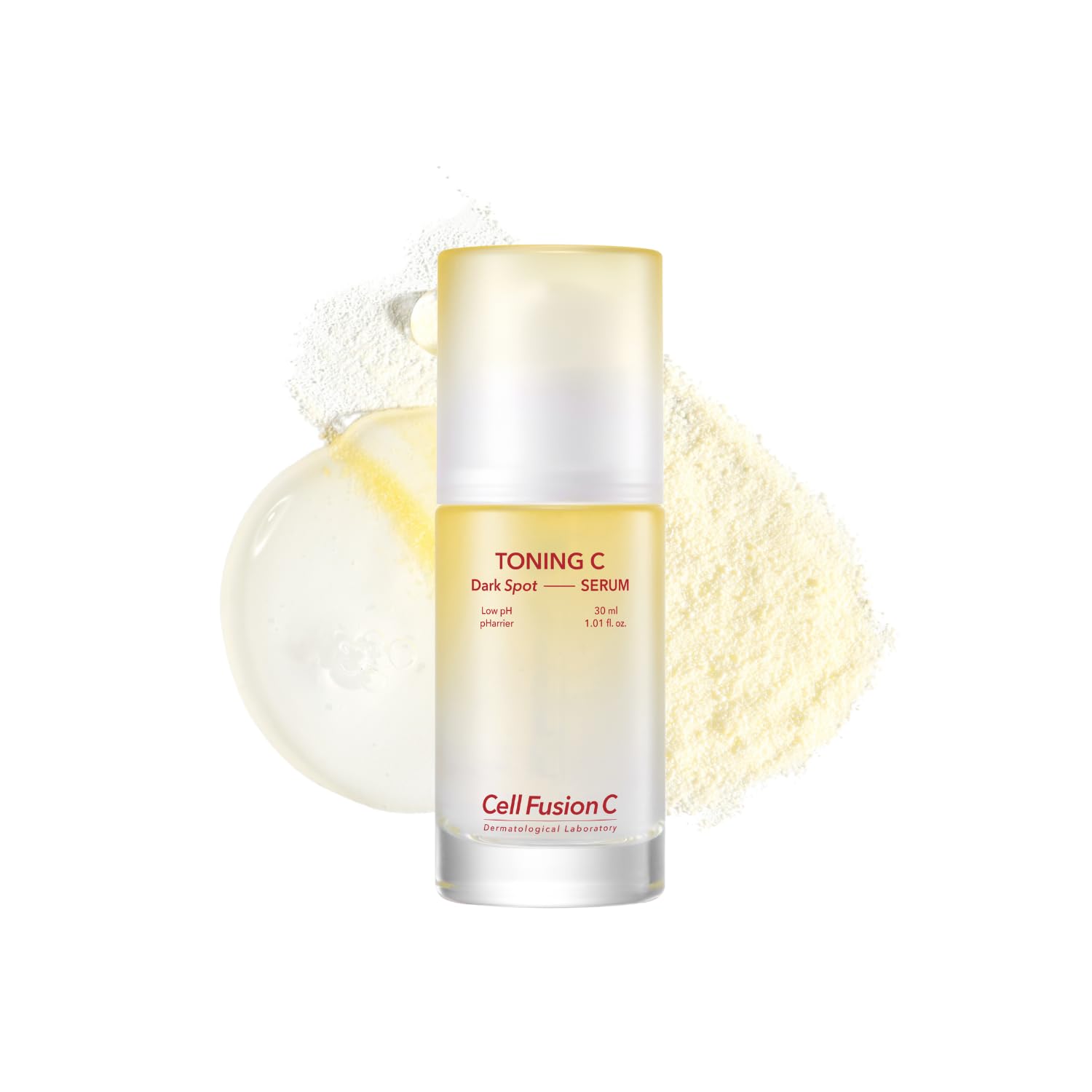 Cell Fusion C Toning C Serum, Dark Spot Serum with Vitamin C and Niacinamide, Korean Skincare for Radiant and Bright Skin, 1.01 