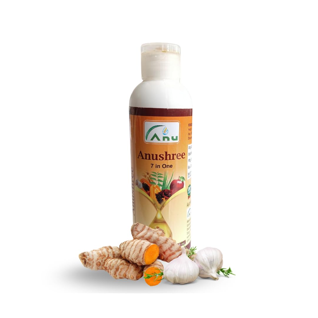 Anushree 7-In-1 Natural Skin Care Lotion, Uv Protection, Removes Acne, Dark Spots & Tan, 100Ml