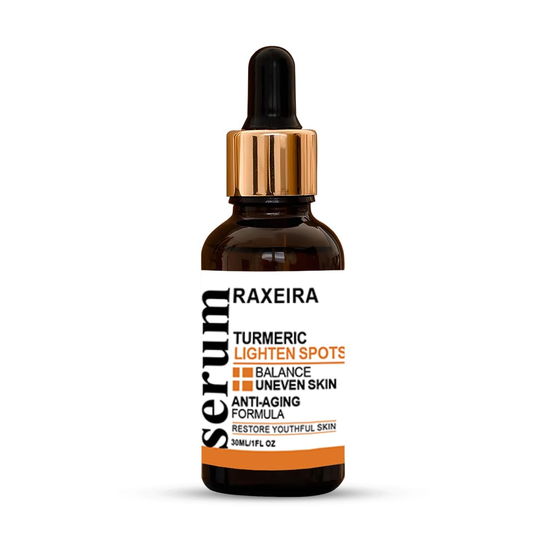 Ramley Products Turmeric Face & Body Serum For Dark Spots & Uneven Skin | AntiAging, Brightening & Hydrating Serum | Lightweigh