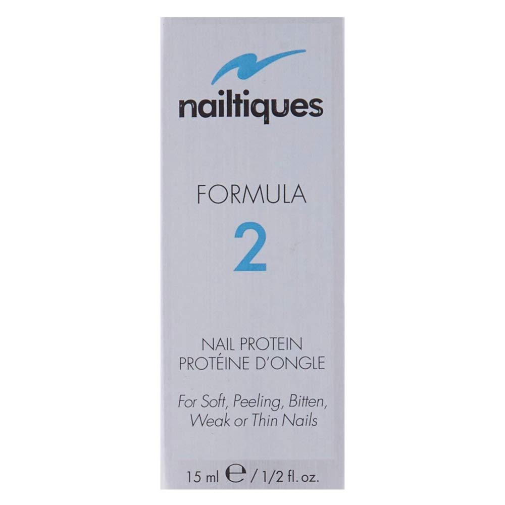 Nailtiques Formula 2 Nail Protein, 0.5 oz, Clear, 1 Count - Strengthen and Nourish Your Nails