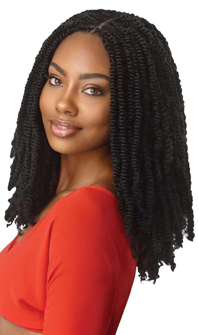 Outre X-Pression Synthetic Braid - 3X SPRINGY AFRO TWIST 16 (2T4/30)