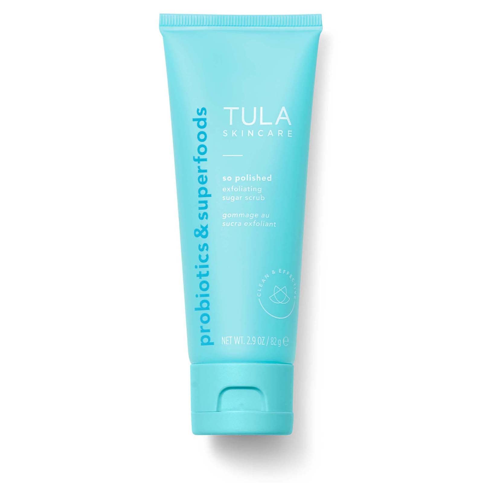 Tula Skin Care So Polished Exfoliating Sugar Scrub | Face Scrub, Gently Exfoliates With Sugar, Papaya, And Probiotic Extracts Fo