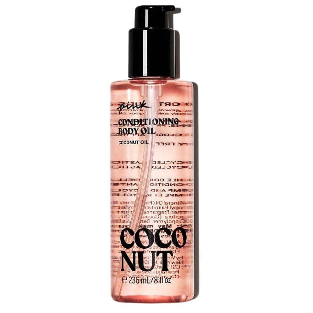 Victoria 's Secret Pink Coco Oil Soothing Body Care Body Oil 8 oz. (Coco Oil)