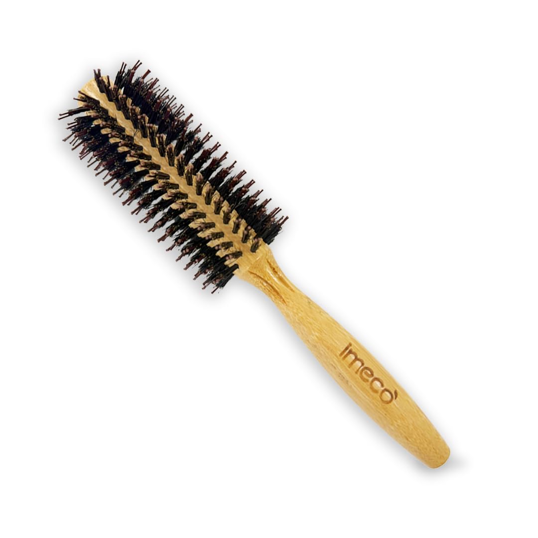 Imeco Round Hair Brush For Adding Curls, Volume & Waves In Hair | Roller Hair Brush For Men And Women | Hair Volumizer Round Bru