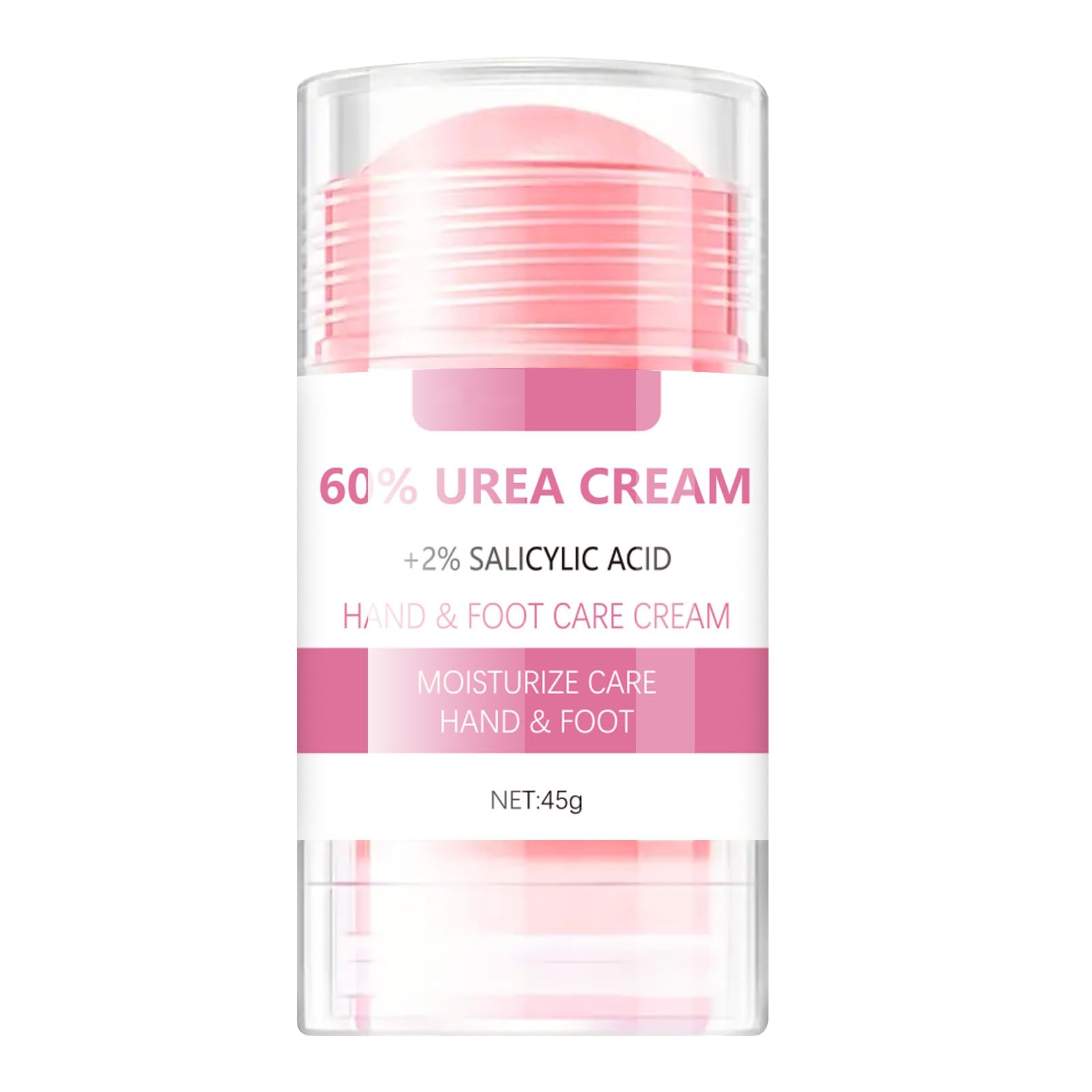 Grospe 60% Urea plus 2% Salicylic Acid Hand and Foot Cream, Peach Scented Hand and Foot Moisturizer for Rough and Dry Cracked Ha