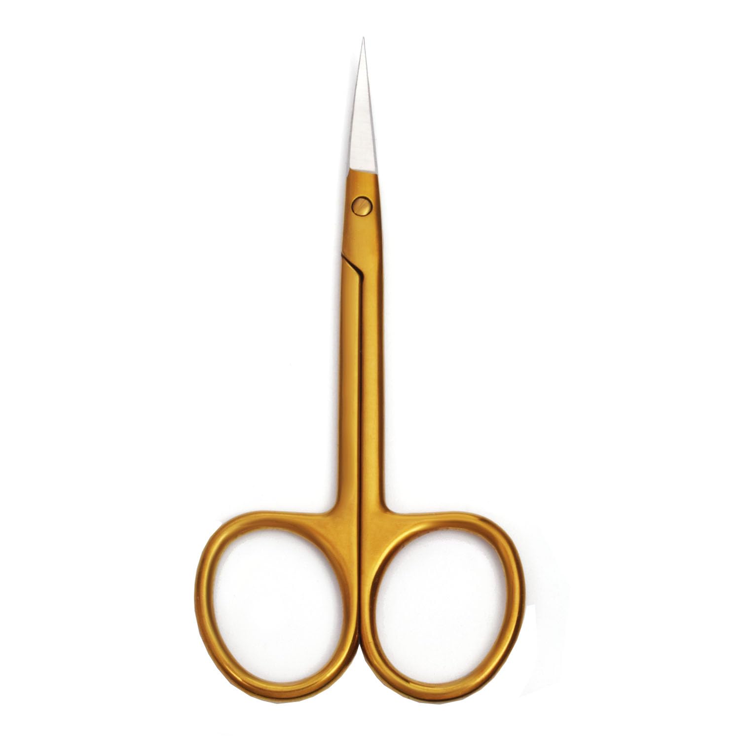 Motanar Cuticle Nail Scissors - Stainless Steel Precision Manicure Scissor - Extra Pointed Straight Curved Fingernail Scissor (G