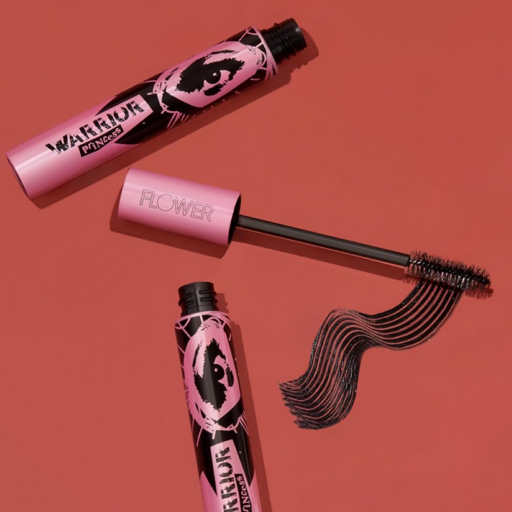 Flower Beauty By Drew Barrymore Volumizing Mascara - Warrior Princess - With Clump Free Technology For Lash Lengthening + Lash L