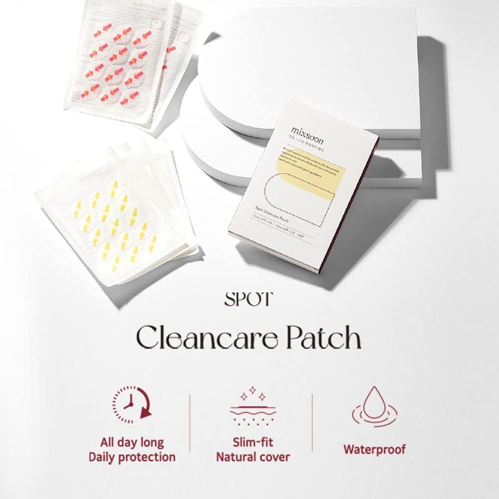 Mixsoon Spot Clean Care Patch (84 Patches) Acne Pimple Seamless Patches To Cover And Heal Troubled Spots